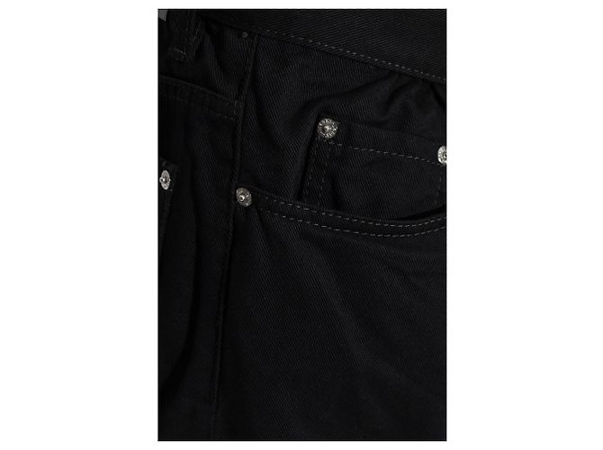 Jeans London Bro Dsquared2 neri in cotone - vista 5
