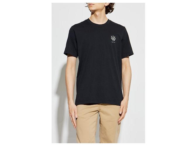 Rag & Bone Baumwoll-T-Shirt mit Logo - Ansicht 3