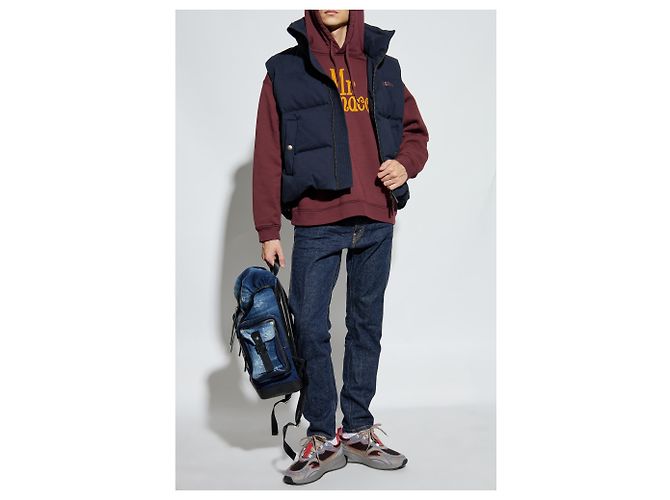 Felpa con cappuccio Dsquared2 Mr. Catenacci bordeaux cotone - vista 2