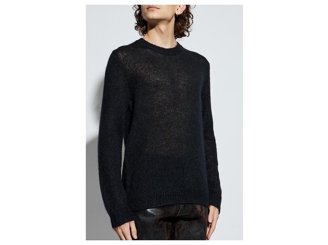 Dsquared2 Mohair-Wollpullover Schwarz - Ansicht 3