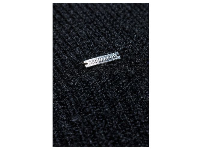 Dsquared2 Mohair-Wollpullover Schwarz - Ansicht 5