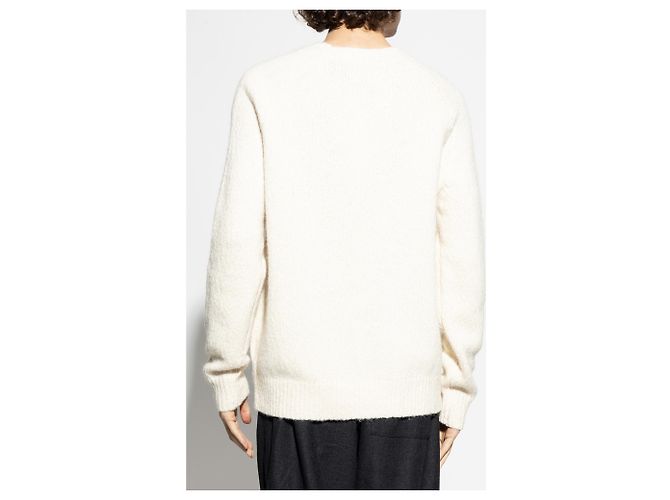 Isabel Marant Hanori Pullover crem Baumwolle - Ansicht 4