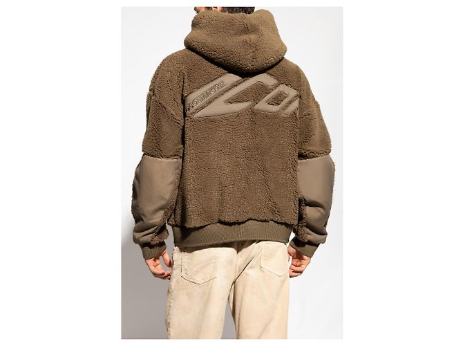 Dsquared2 Kapuzenpullover aus Fleece in Braun - Ansicht 4