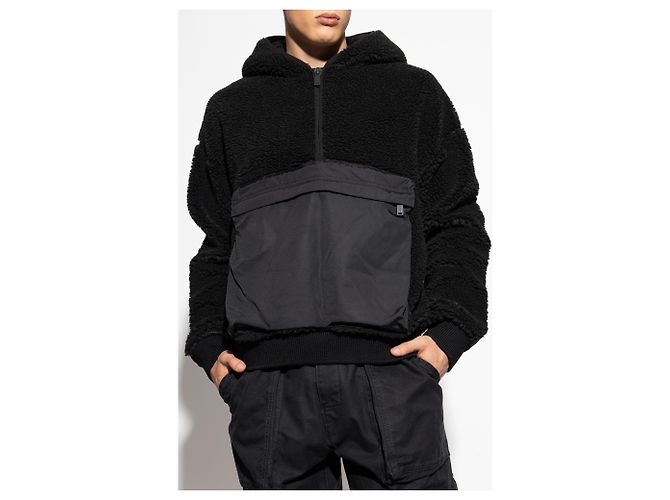 Dsquared2 Fleece-Hoodie Schwarz - Ansicht 3