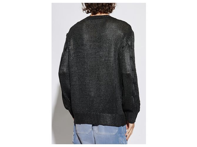 Diesel K-MICHIU Pullover Schwarz - Ansicht 4