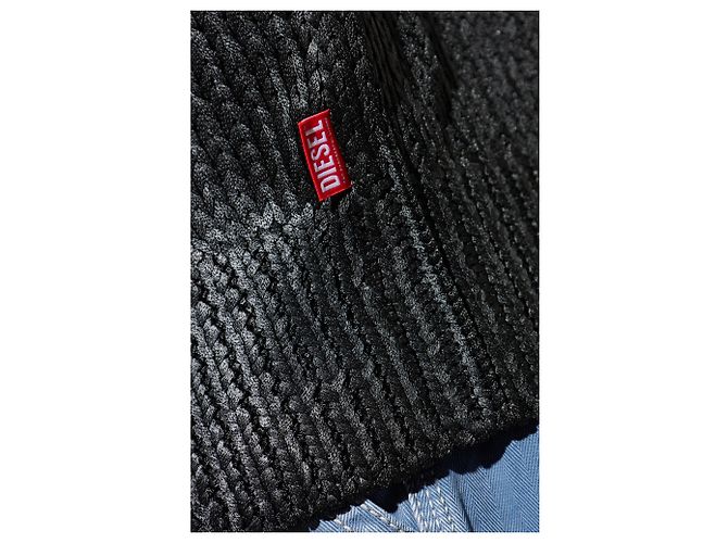 Diesel K-MICHIU Pullover Schwarz - Ansicht 5
