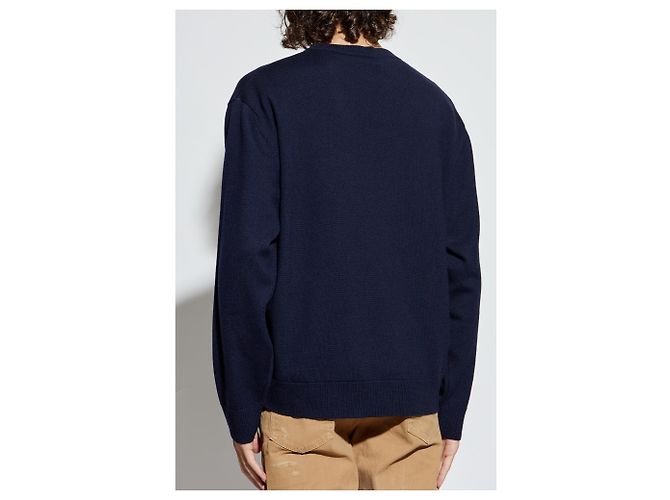 Dsquared2 Wool sweater with logo - view 4