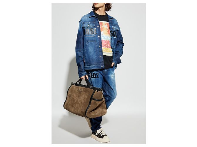 Jeans 642 Dsquared2 Azul Marino Algodón - vista 2