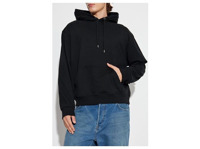 Autre Marque AllSaints Milo Sweatshirt Schwarz Baumwolle - Ansicht 3