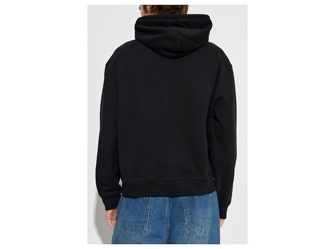 Autre Marque AllSaints Milo Sweatshirt Schwarz Baumwolle - Ansicht 4