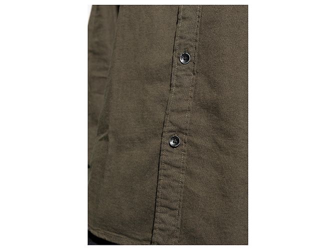 Camicia in cotone verde Rag & Bone - vista 5