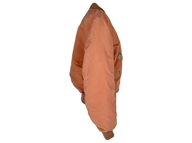 Acne Studios Clea Bomberjacke aus rosa Nylon - Ansicht 3