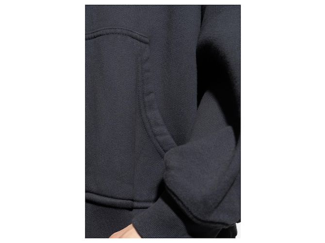 Autre Marque Rhude Logo Sweatshirt Schwarz Baumwolle - Ansicht 5