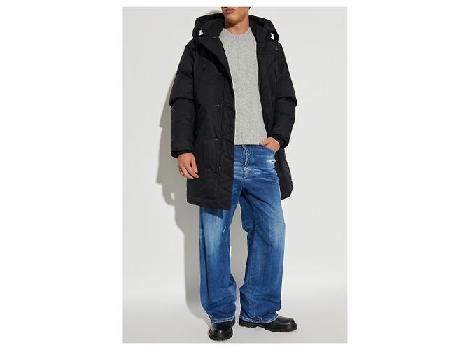 Pull en laine gris Dsquared2 - vue 2