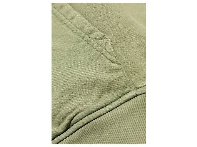 Felpa Balmain con logo verde in cotone - vista 5