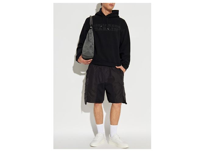 Dsquared2 Hoodie Schwarz Baumwolle Darlin' Print - Ansicht 2