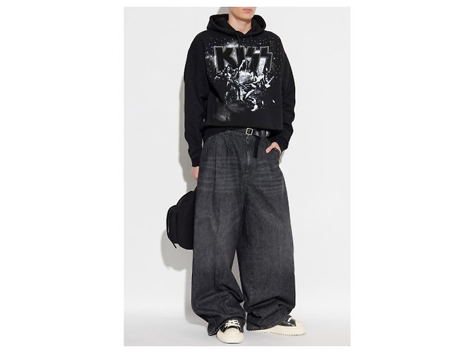 Dsquared2 X KISS Hoodie Schwarz Baumwolle - Ansicht 2