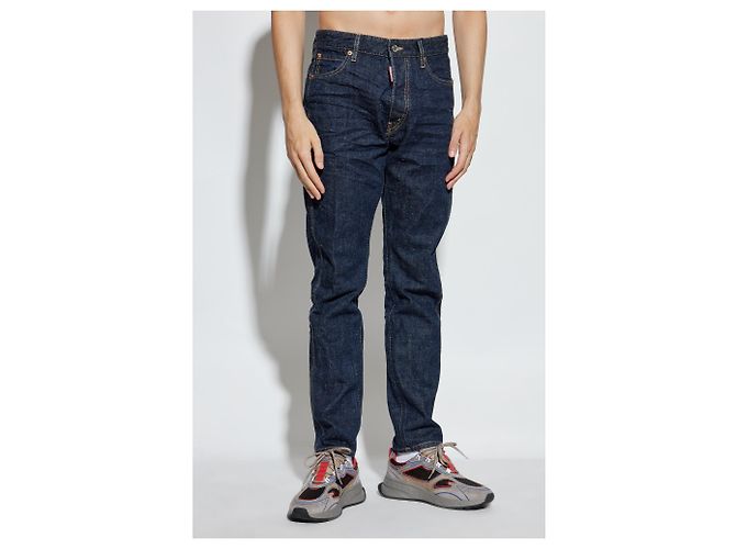 Vaqueros Cool Guy Dsquared2 Azules Algodón Corte Carrot - vista 3