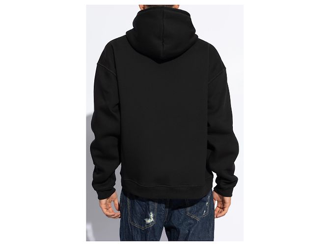 Dsquared2 Schwarzer Hoodie mit Icon Logo - Ansicht 4