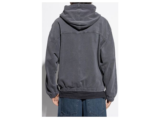 Isabel Marant Yanis Sweatshirt Grau Baumwolle - Ansicht 4