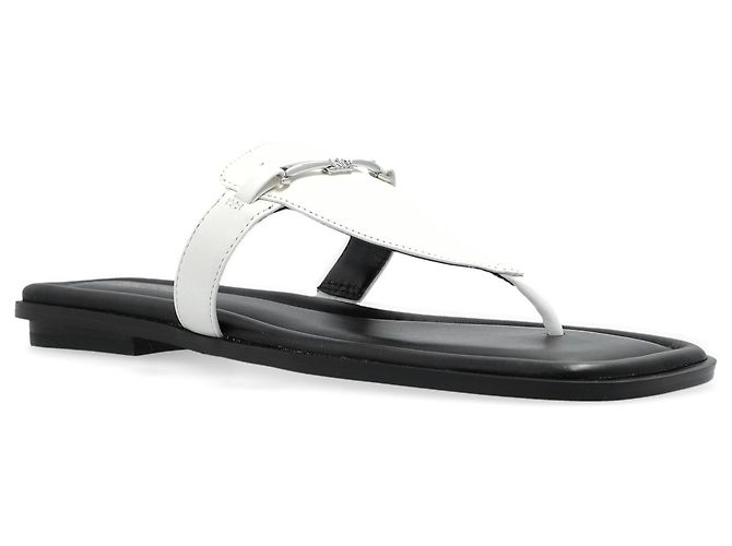 Sandali Lena Michael Kors in pelle bianca - vista 4