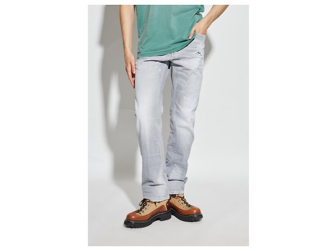 Vaqueros 642 Dsquared2 Carrot Fit Gris - vista 3