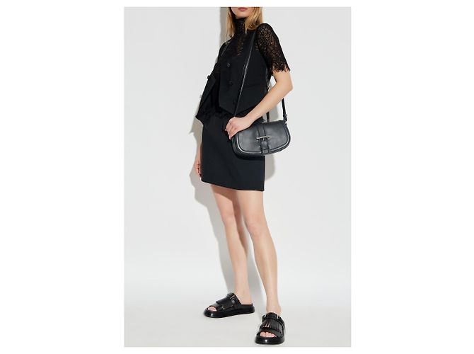Alexander McQueen Wollrock Schwarz - Ansicht 2