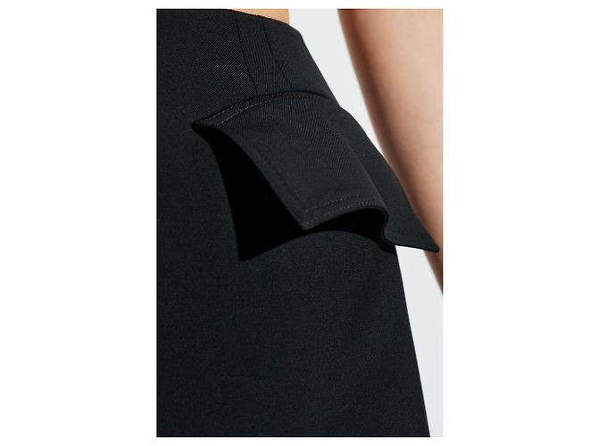 Alexander McQueen Wollrock Schwarz - Ansicht 5