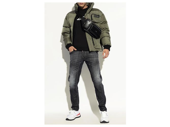 Dsquared2 Schwarzes Baumwoll-Sweatshirt mit Icon Logo - Ansicht 2