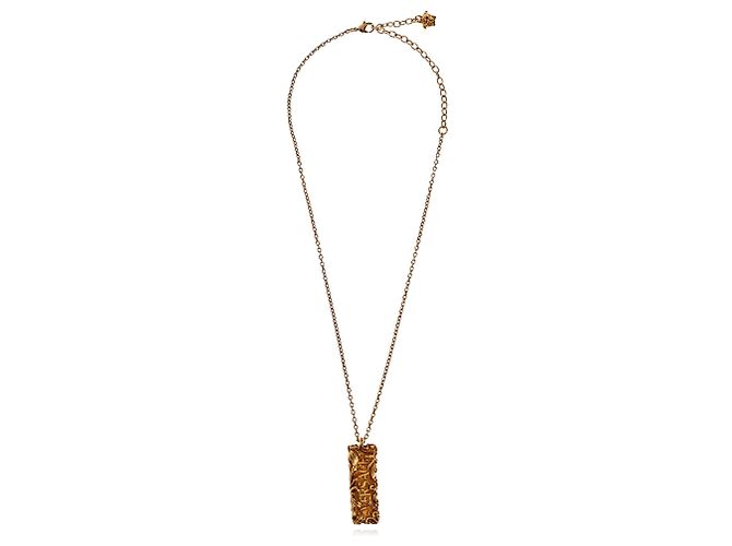 Versace Collana con pendente logo - vista 3