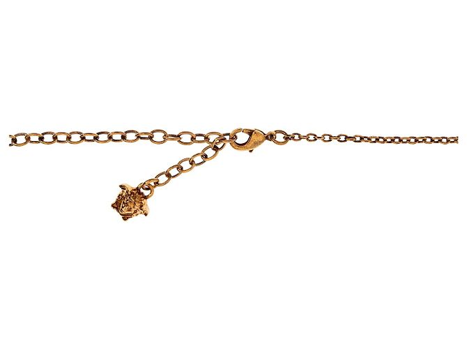 Versace Collana con pendente logo - vista 4