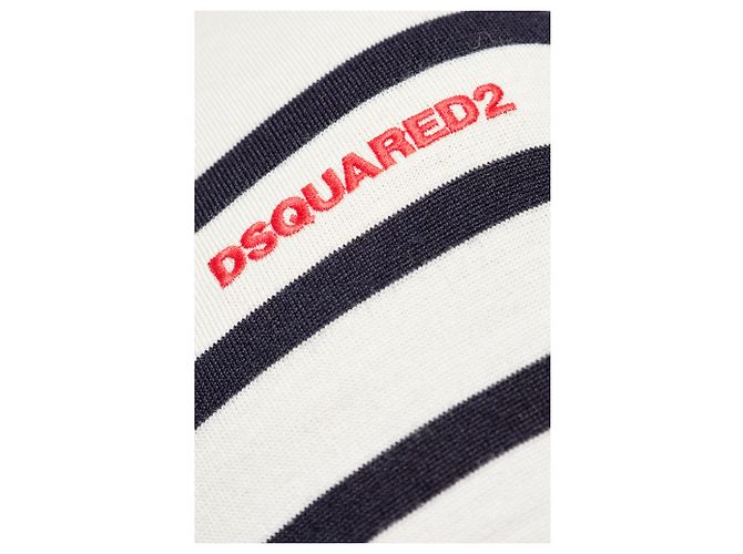 Dsquared2 Polo in lana con logo - vista 5