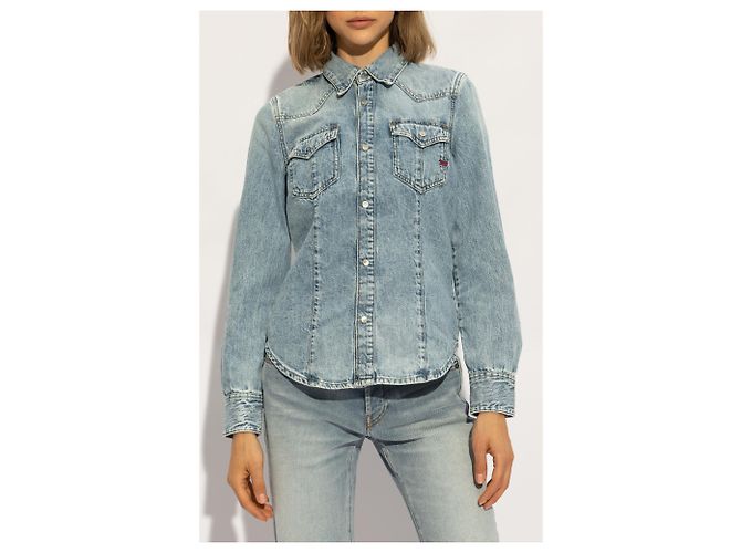 Diesel Camicia in denim 'DE-WAVES' - vista 3