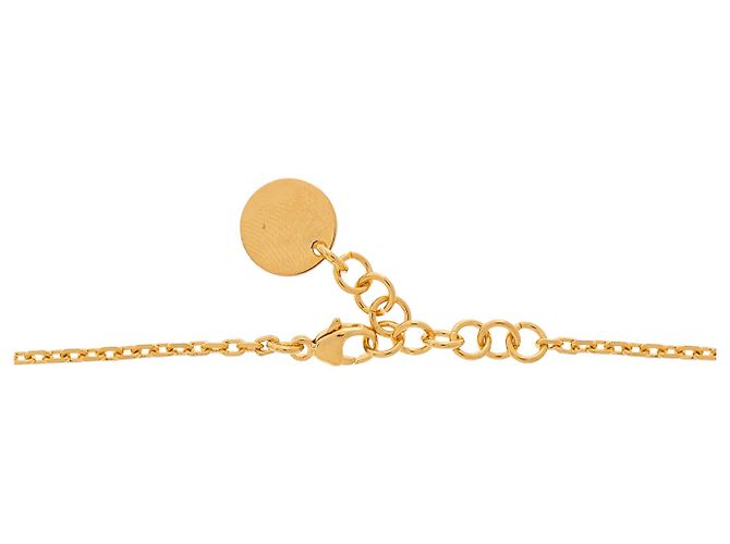 Collar Marni Wavy Pattern de latón dorado - vista 4