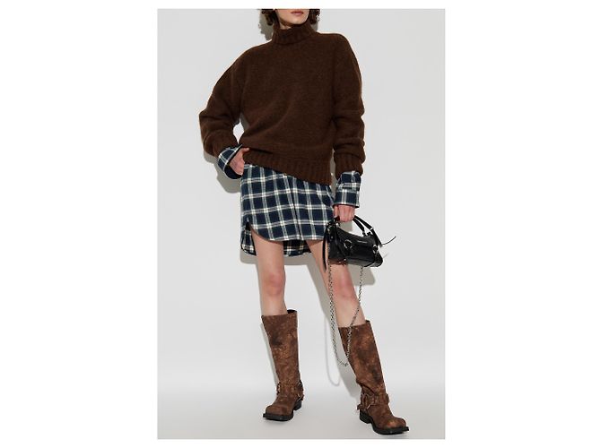 Dsquared2 Jersey de cuello alto de lana - vista 2