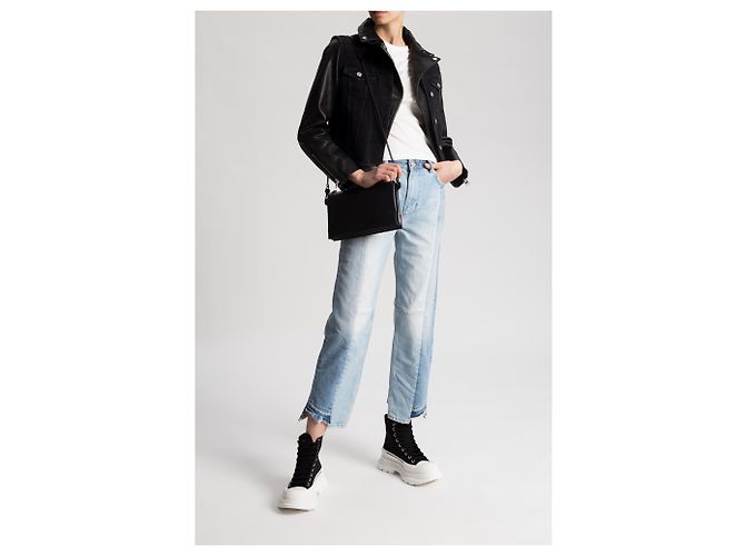 Alexander McQueen High-Top-Sneaker Schwarz - Ansicht 3