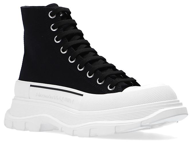 Alexander McQueen High-Top-Sneaker Schwarz - Ansicht 4