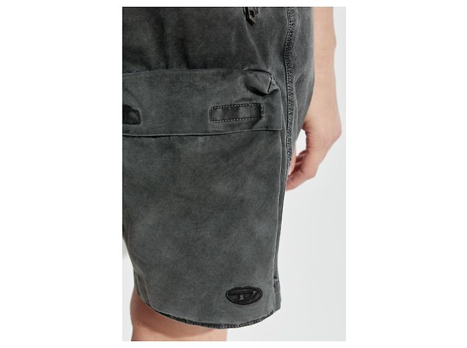 Shorts Diesel S-RIDE-Q2 Grises de Algodón - vista 5