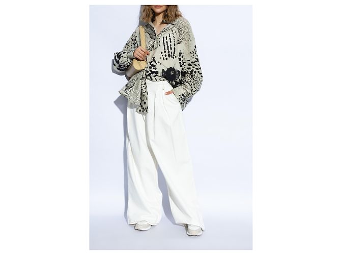 Sneakers Riley Michael Kors bianche - vista 3