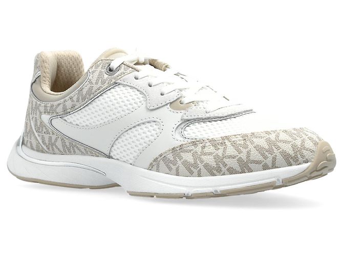 Sneakers Riley Michael Kors bianche - vista 4