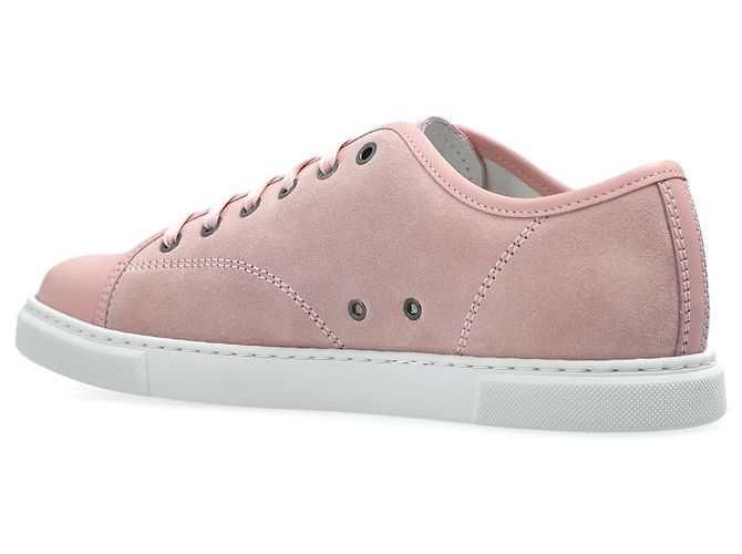 Sneakers Lanvin in pelle rosa - vista 5