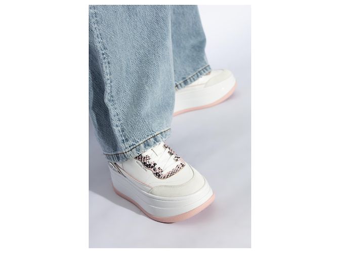 Michael Kors Sneakers platform Hayes - vista 3