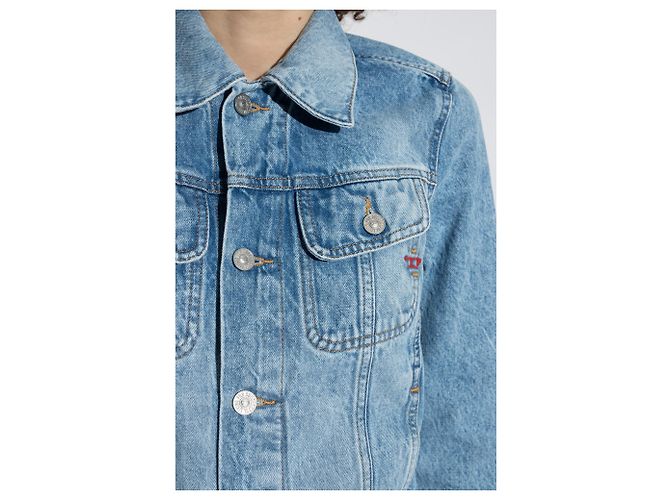 Diesel DE-BONNY Jeansjacke hellblau - Ansicht 5