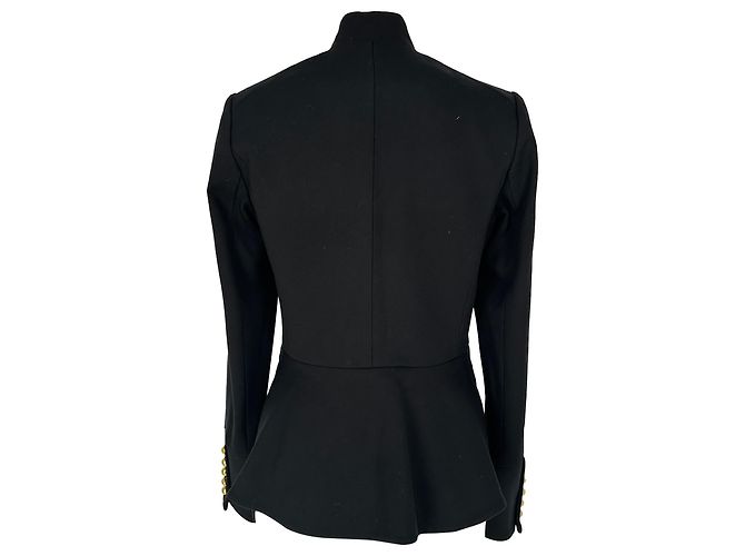 Veronica Beard June Band Jacke aus schwarzem Polyester - Ansicht 3
