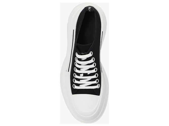 Sneakers platform Alexander McQueen nere - vista 6