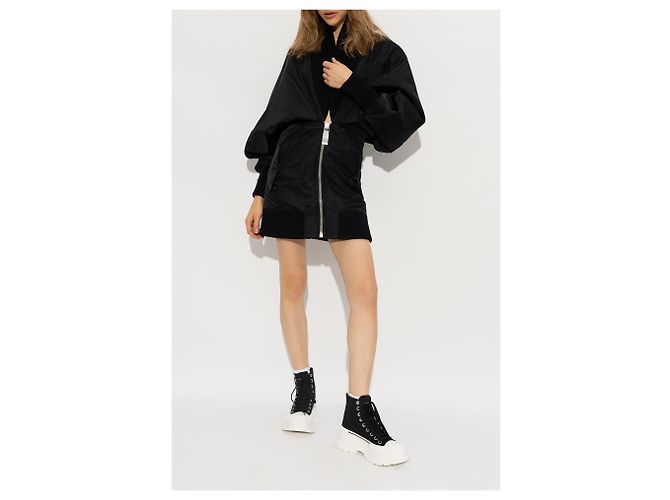 Alexander McQueen High-Top-Sneaker Schwarz - view 3
