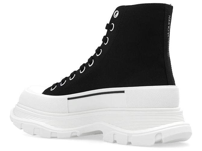 Alexander McQueen High-Top-Sneaker Schwarz - view 5