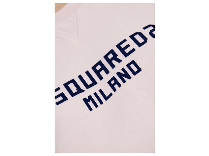 Dsquared2 Sweatshirt aus Baumwolle in Pink mit Logo - Ansicht 5