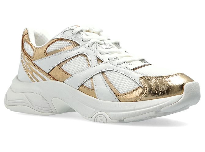 Baskets Leo Michael Kors Blanches - vue 4