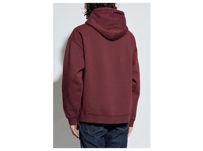 Felpa con cappuccio Dsquared2 Mr. Catenacci rossa cotone - vista 4
